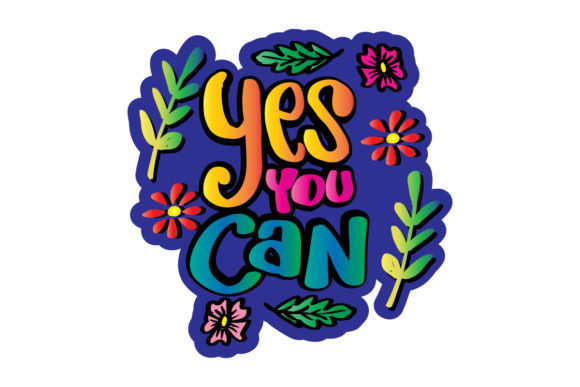 Download Yes, You Can Modern Brush Calligraphy - Modern Collection
