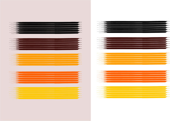 Download Modern Brush Colorful Stroke Shape - Modern Collection