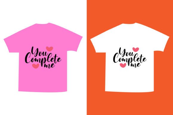 Download You Complete Me Modern Brush Calligraphy - Modern Collection